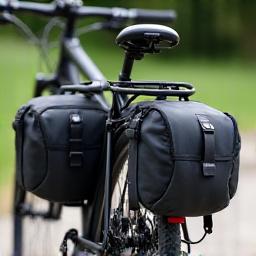 Weatherproof pannier bags for e-bikes